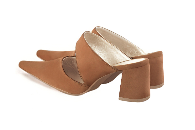 French elegance and refinement for these camel beige dress clog mules, 
                available in many subtle leather and colour combinations. Pretty clog mule that will keep your foot firmly in place.
Available in different heels   
                Matching clutches for parties, ceremonies and weddings.   
                You can customize these shoes to perfectly match your tastes or needs, and have a unique model.  
                Choice of leathers, colours, knots and heels. 
                Wide range of materials and shades carefully chosen.  
                Rich collection of flat, low, mid and high heels.  
                Small and large shoe sizes - Florence KOOIJMAN